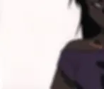Thumbnail: Southwest detail of Bastard Yoko production cel showing the lower left portion of the hand-painted acetate.
