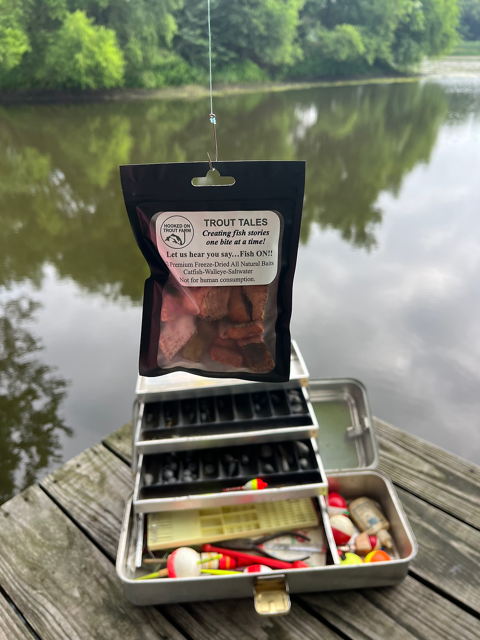 Thumbnail: Trout Tales™ – Freeze-Dried Fish Bait (12 Pieces)