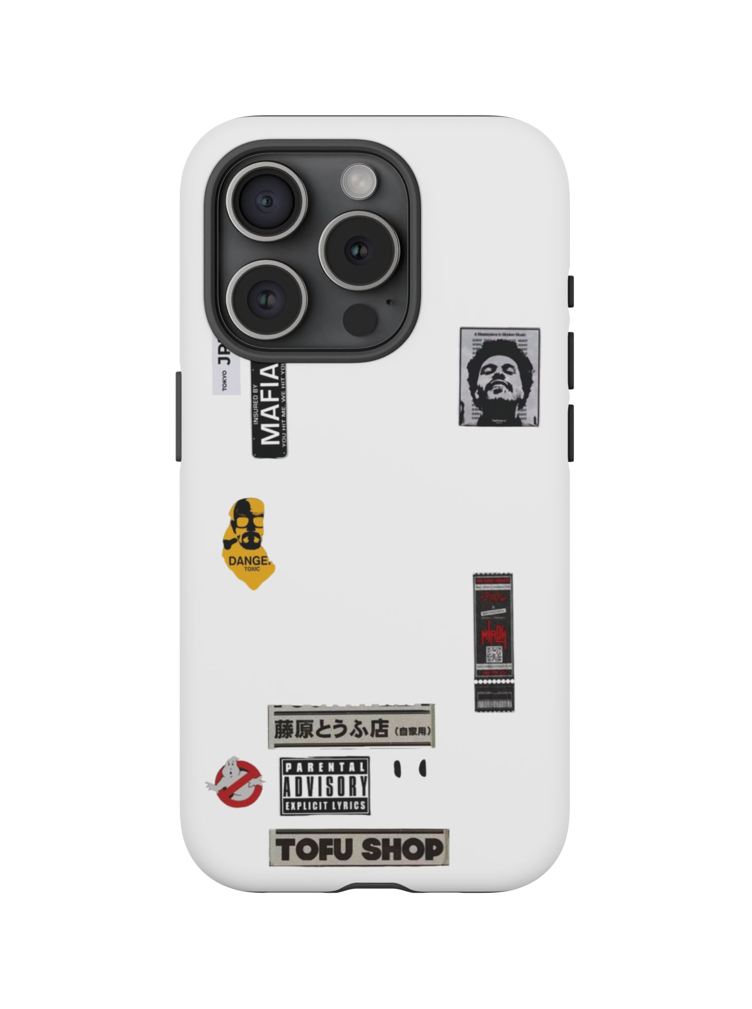 Sticker Collage / The Weekend White Case