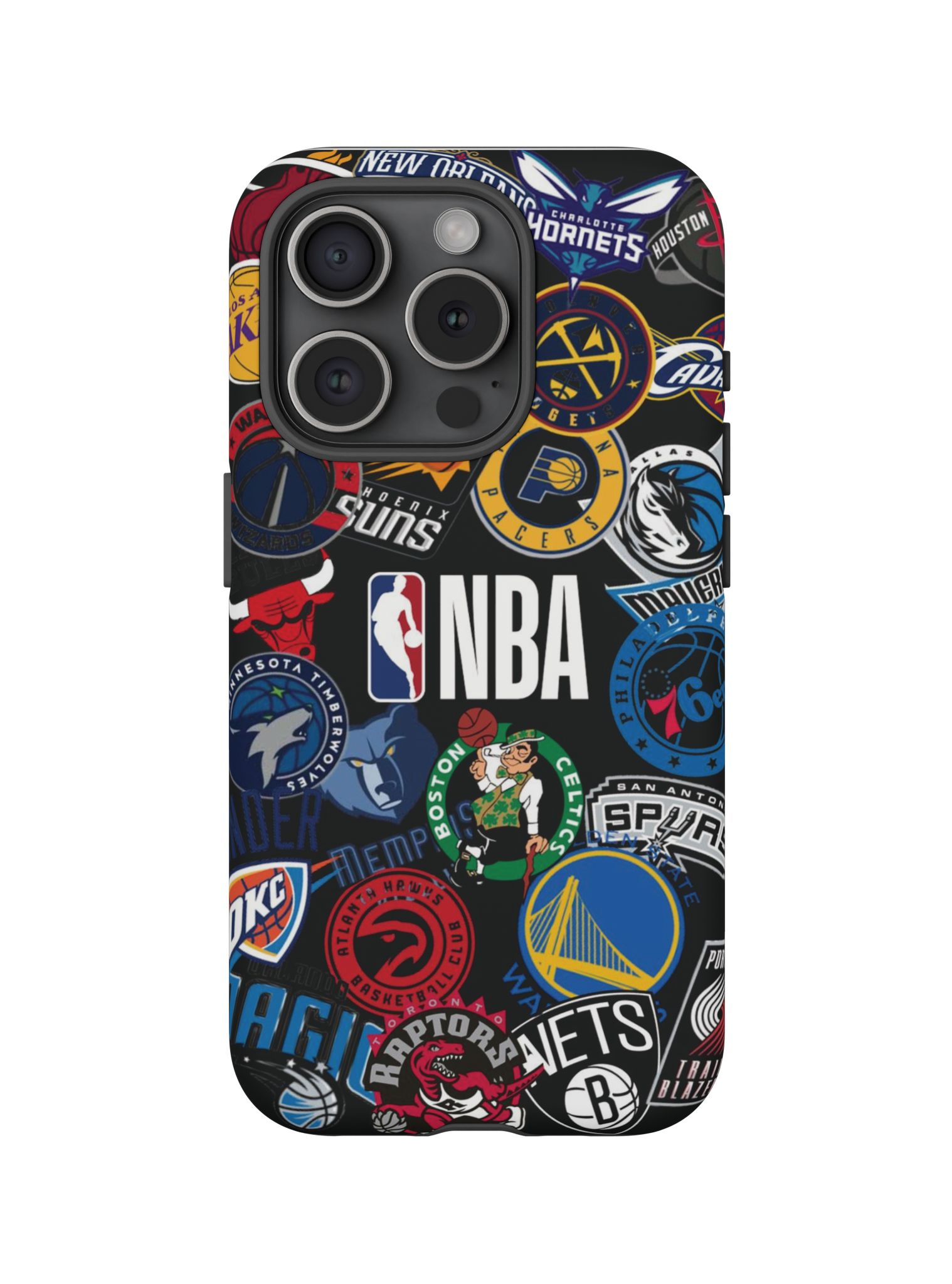 Basketball / NBA Sticker Black Case