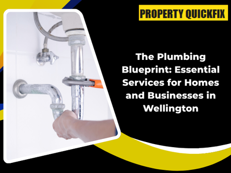 The Plumbing Blueprint: Essential Services for Homes and Businesses in Wellington