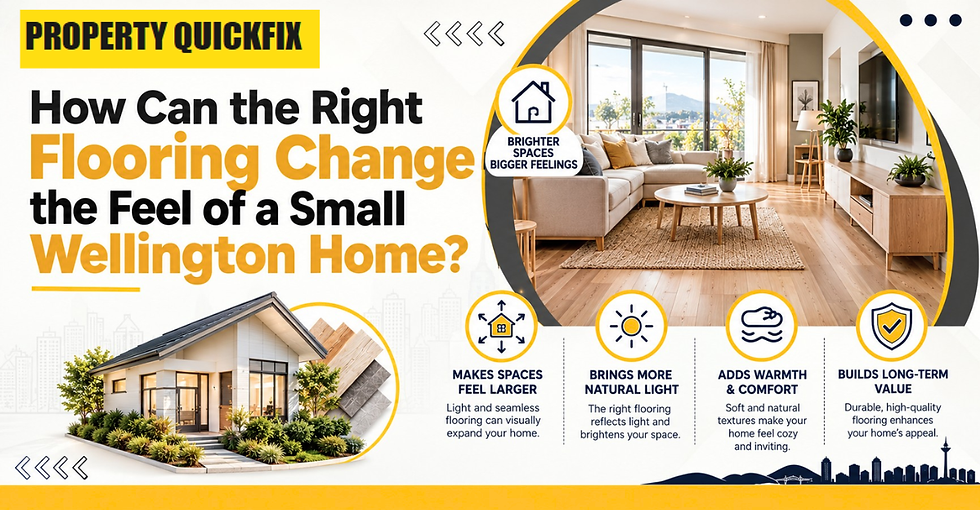 How Can the Right Flooring Change the Feel of a Small Wellington Home?
