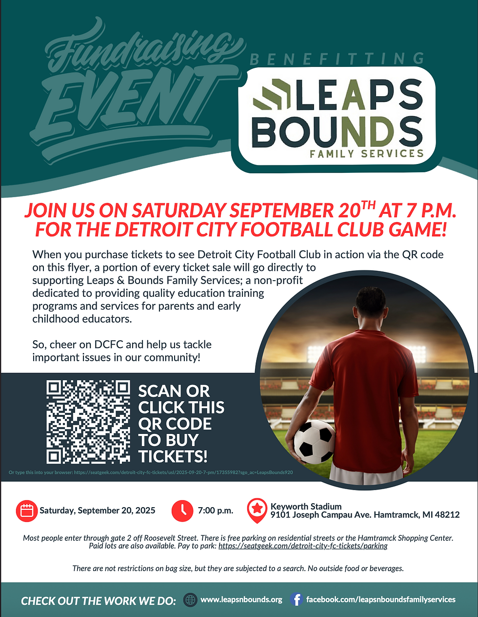 Soccer Fundraiser Flyer