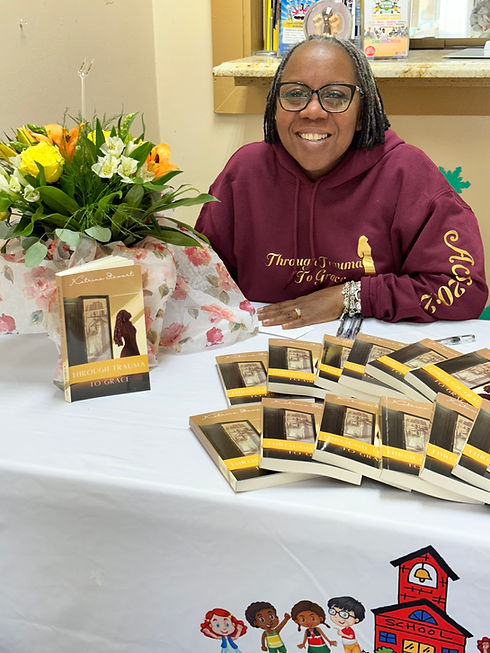 Katrina Stewart_Author_booth