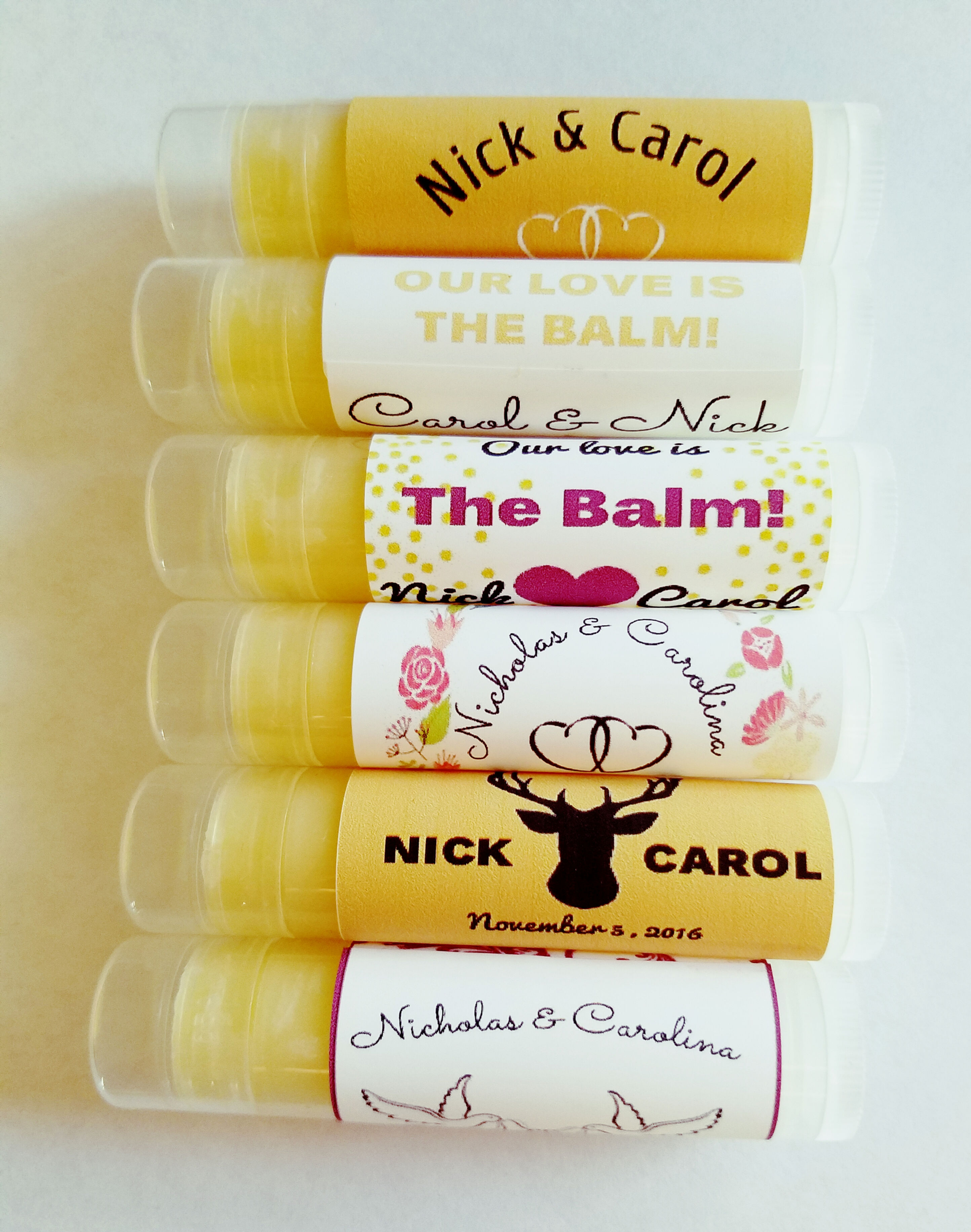 Lip Balm Favors