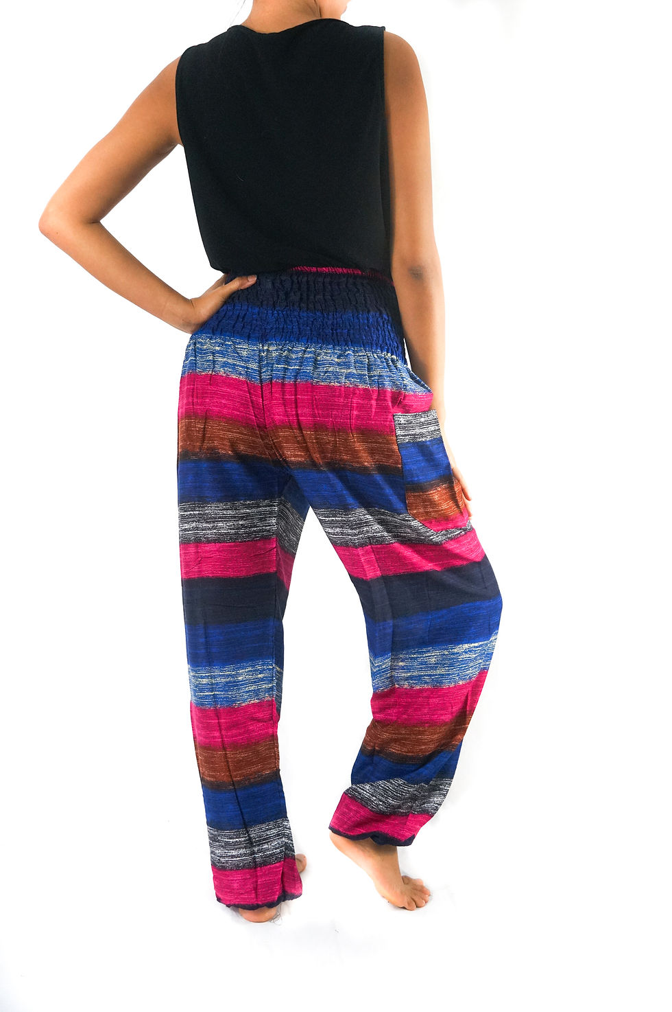 Striped Harem Pants, Hippie Pants, Boho Pants, Striped Pants