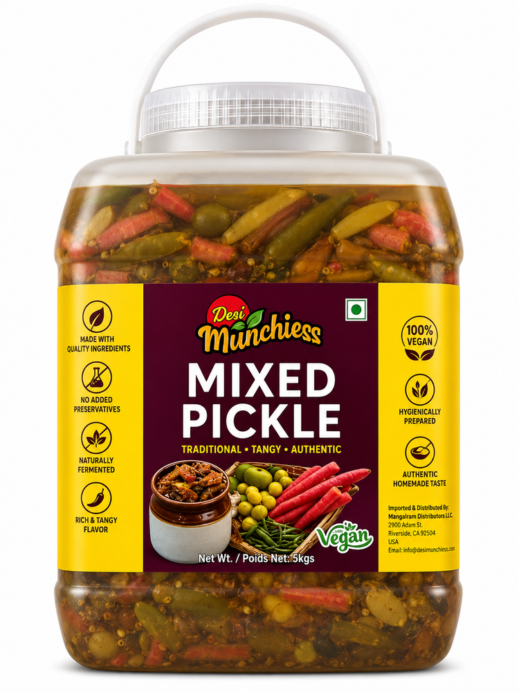 Mixed Pickle 5Kg - 11Lb