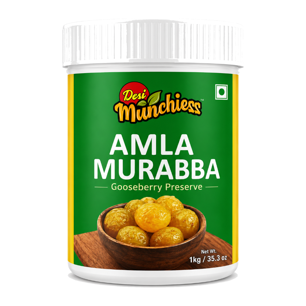 DesiMunchiess Amla Muraba 1kg jar