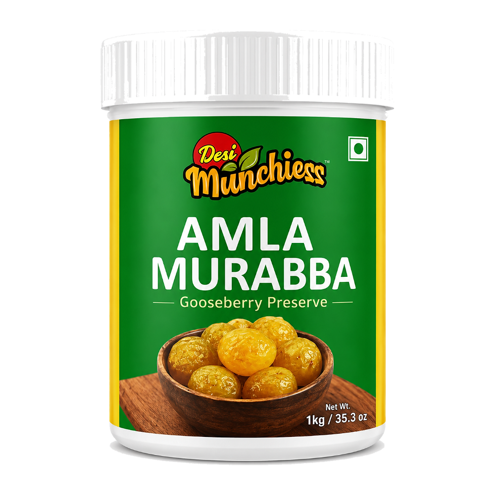 DesiMunchiess Amla Muraba 1kg jar