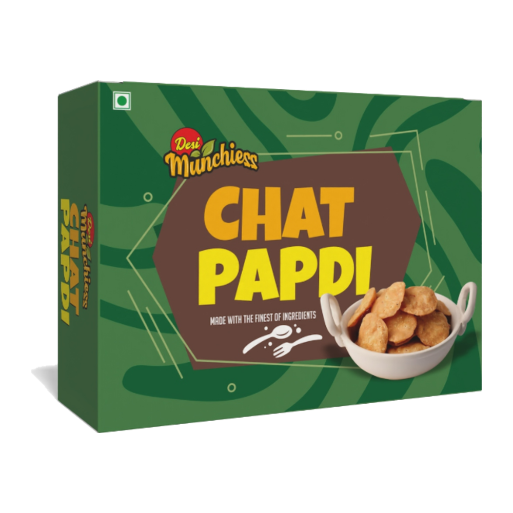 DesiMunchiess Chaat Papdi