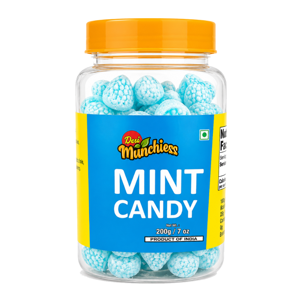 DesiMunchiess Mint Candy 200g