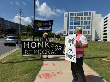 ‘Good Trouble’ protests around Charlotte region honor John Lewis’ legacy