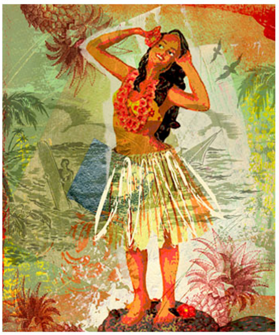 Hawaiian Hotel Art