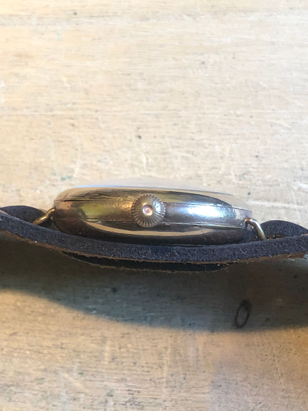 Thumbnail: 1920’s Waltham Gents Trench Style Dress Watch