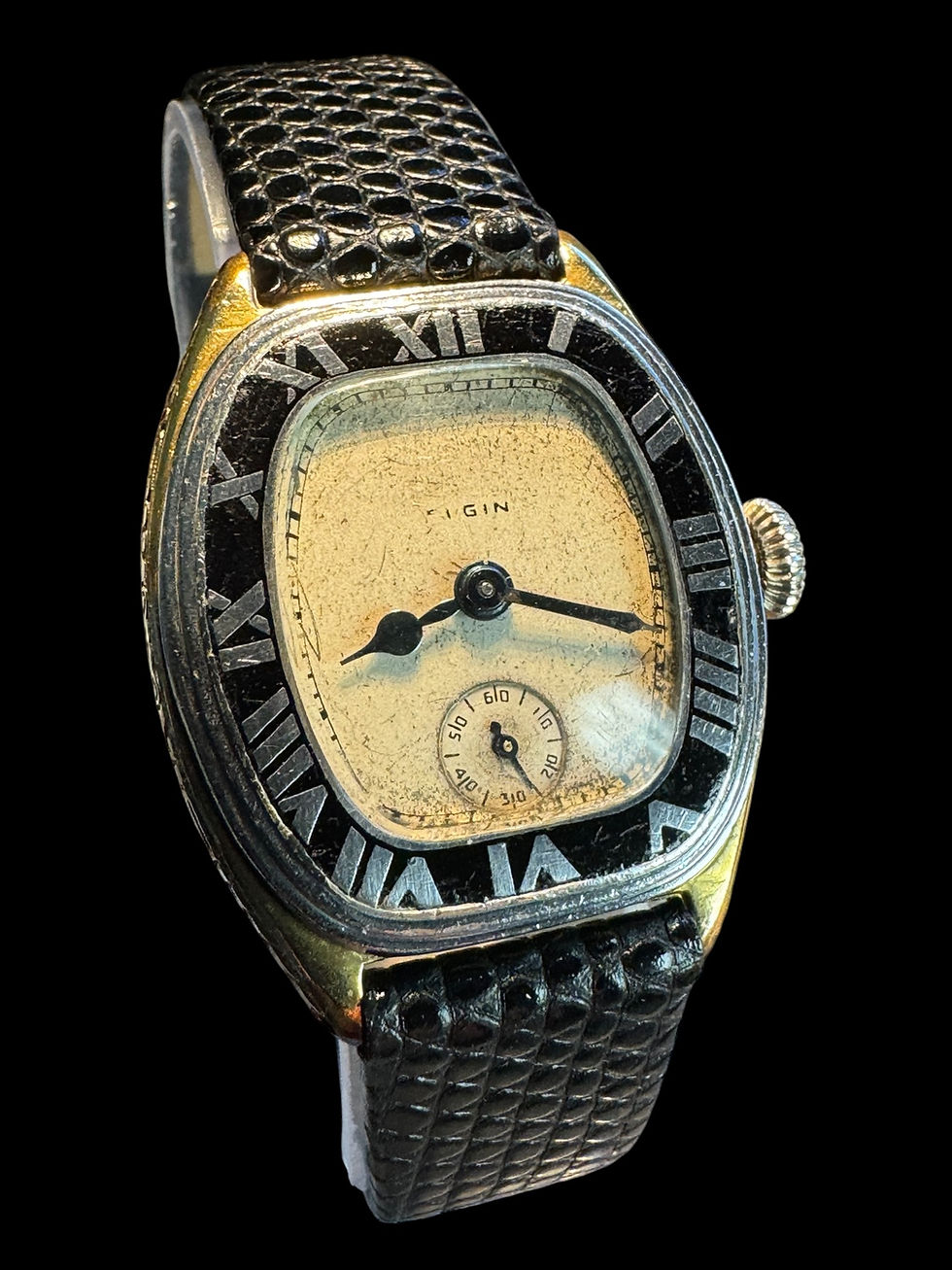 c.1929 Elgin Legionnaire 421 Art Deco Gents Dress Watch