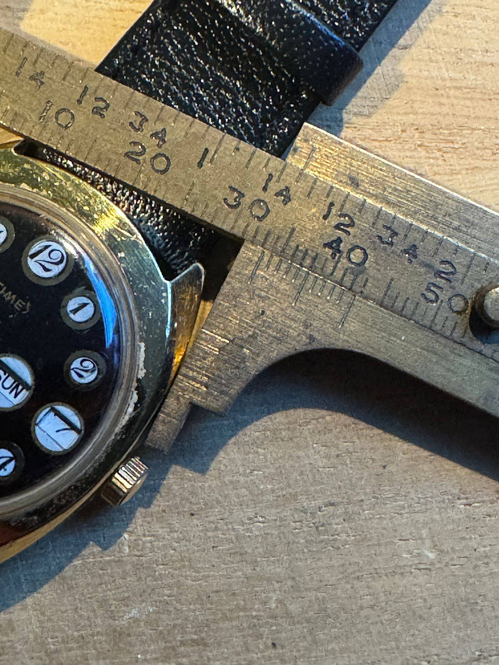 Thumbnail: c.1974 Timex Marlin Telephone Dial Gents Watch