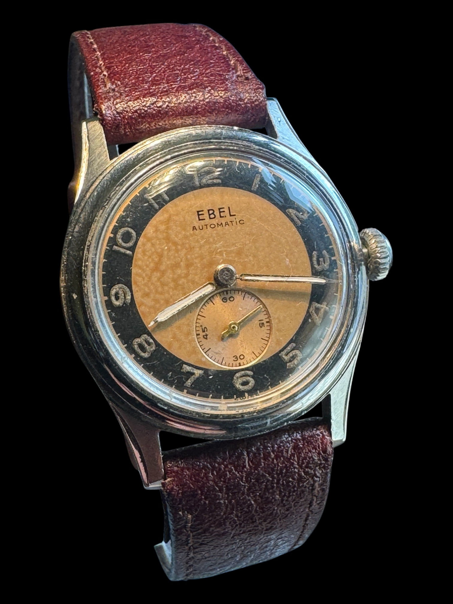 1940’s Ebel Gents Automatic with Bulls Eye Dial