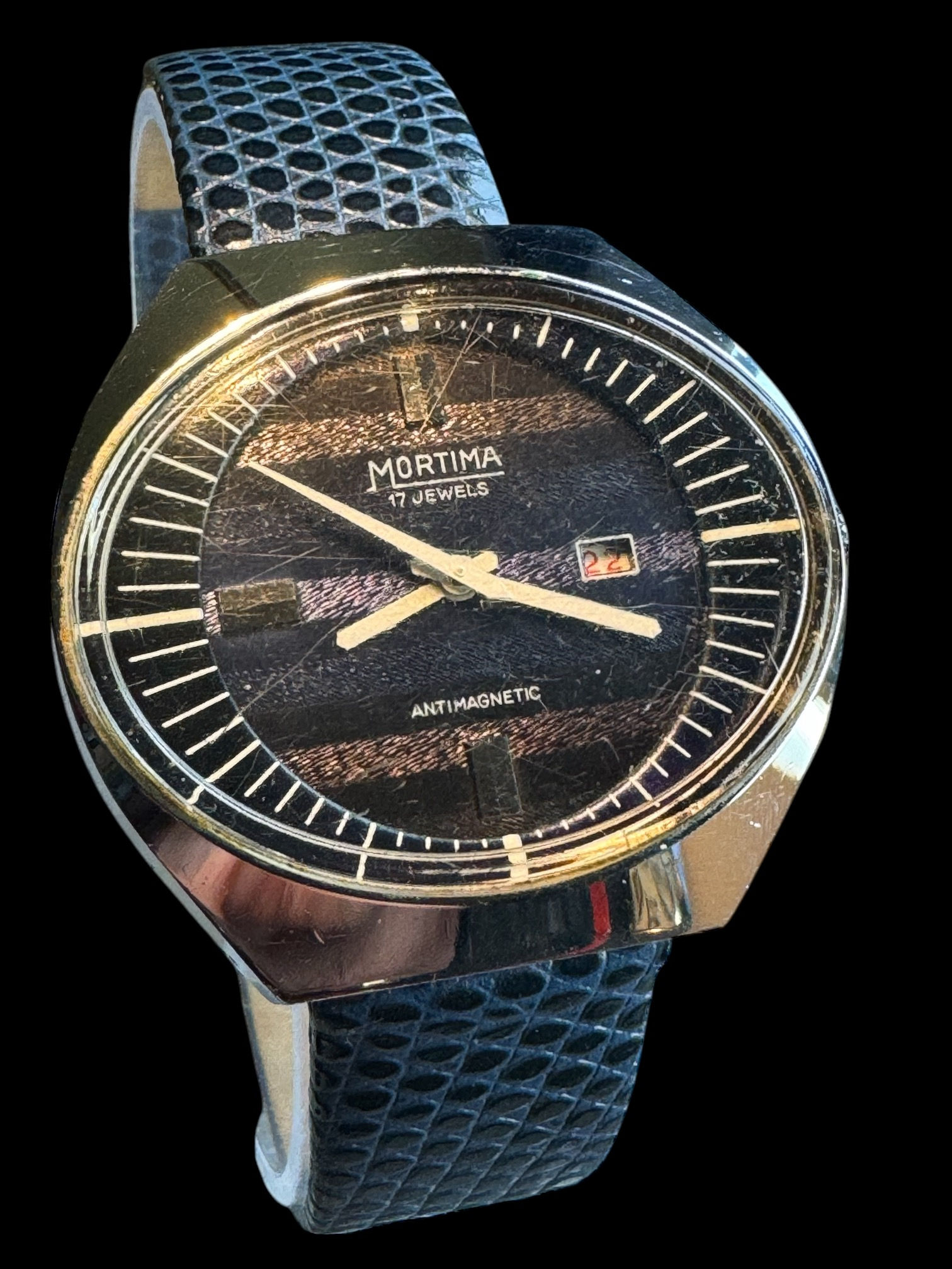1970’s  Mortima Gents Automatic Dress Watch