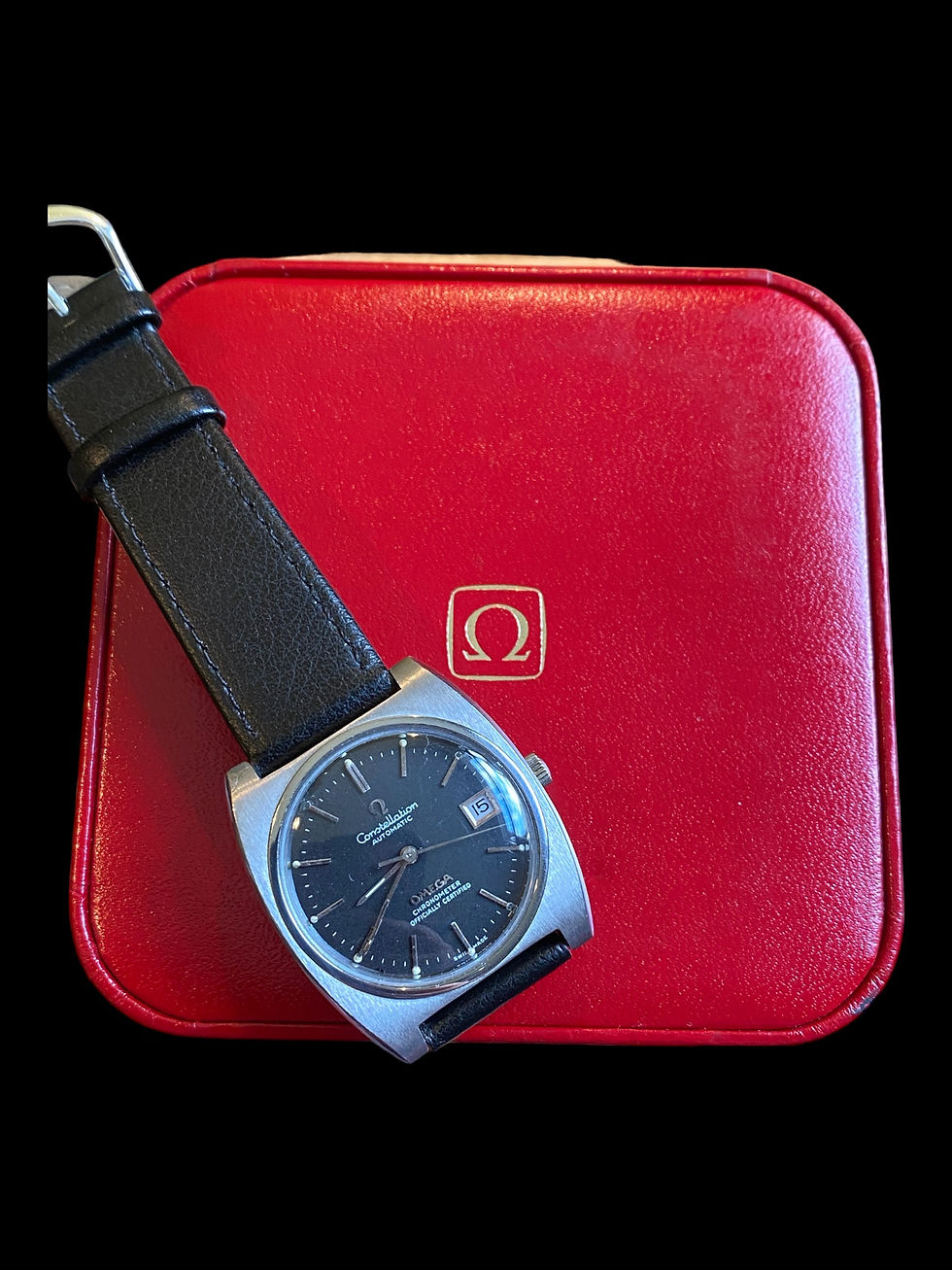 Thumbnail: 1970’s Omega Constellation Automatic Chronometer Gents Watch on Strap