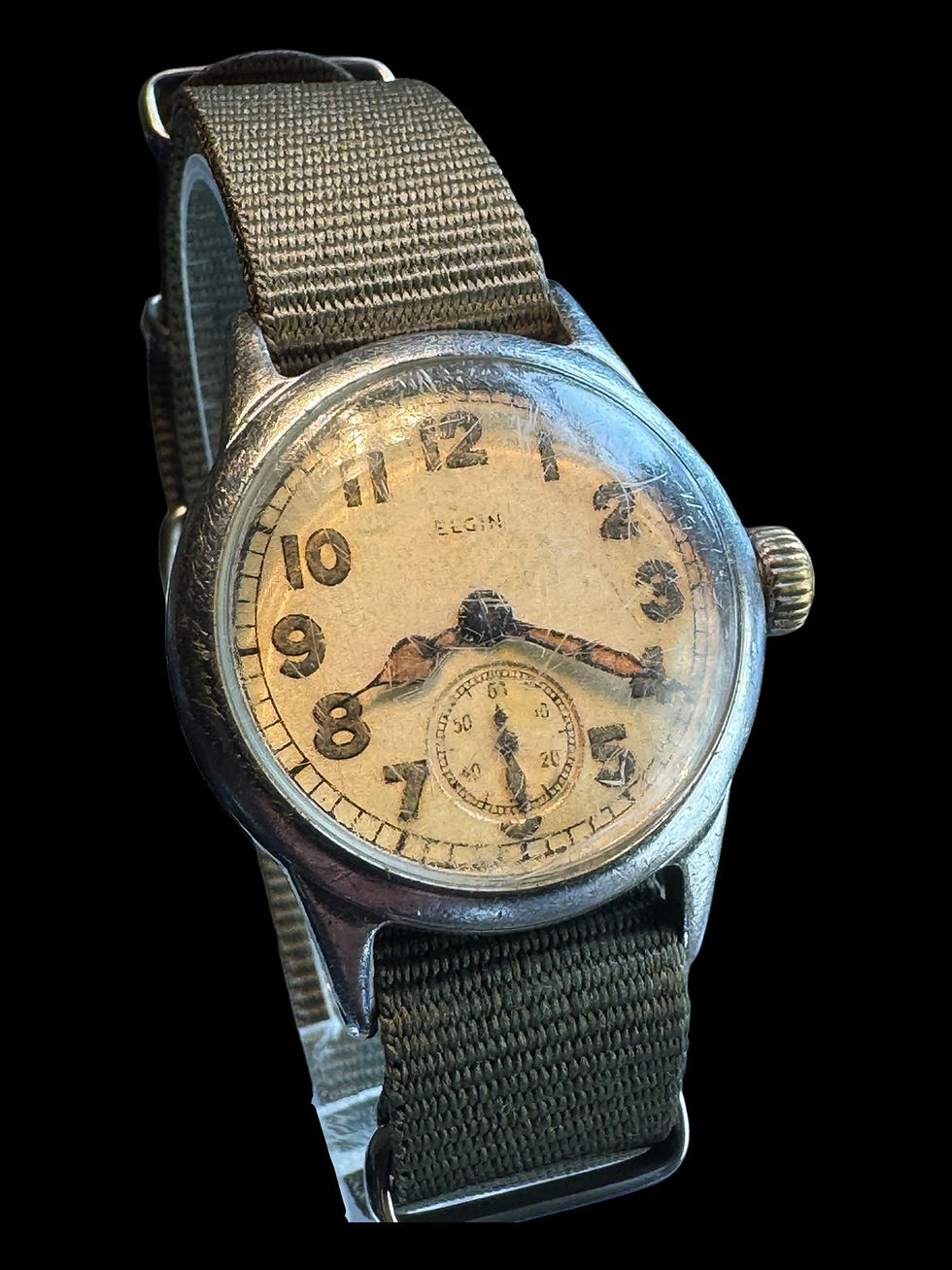 WW2 Elgin Ord Dept USA Gents Military Issued Watch