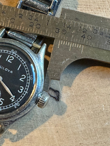 WW2 Bulova Ord Dept USA Official Military Issue Gents Watch