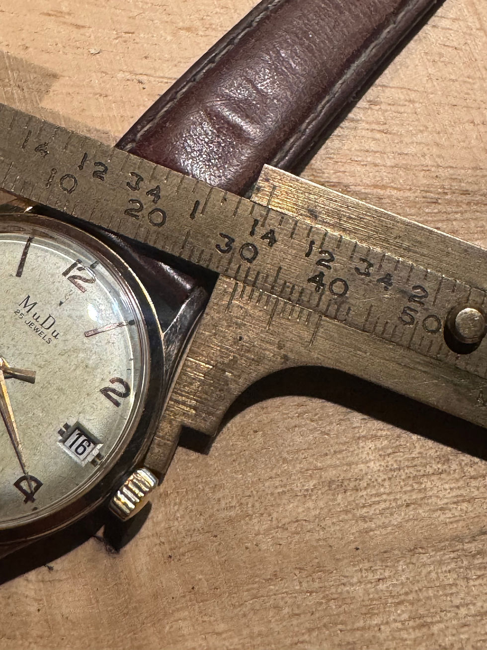 Thumbnail: 1960’s Mu Du Gents Automatic Dress Watch