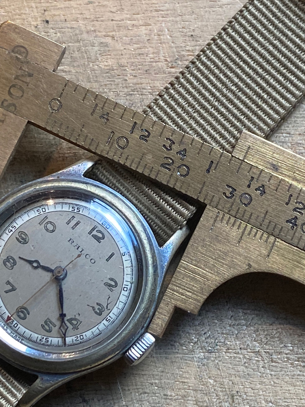 Thumbnail: 1940’s Ralco (Movado) Gents Military Watch