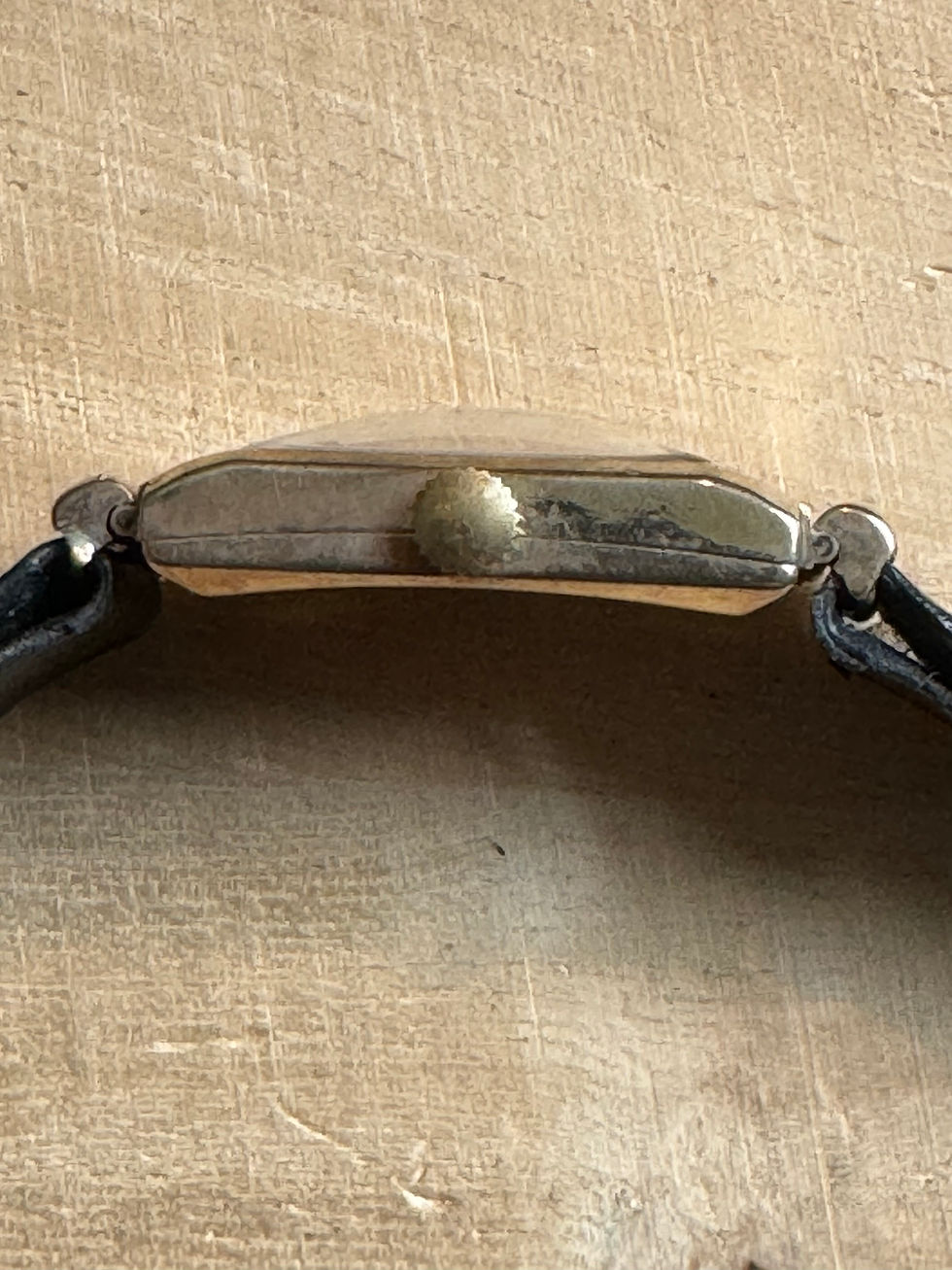 Thumbnail: c.1937 Walker & Hall 9ct Yellow Gold Gents Dress Watch