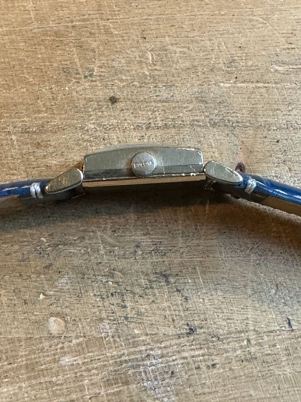 Thumbnail: 1950 Bulova Flip Top Photo Gents Dress Watch