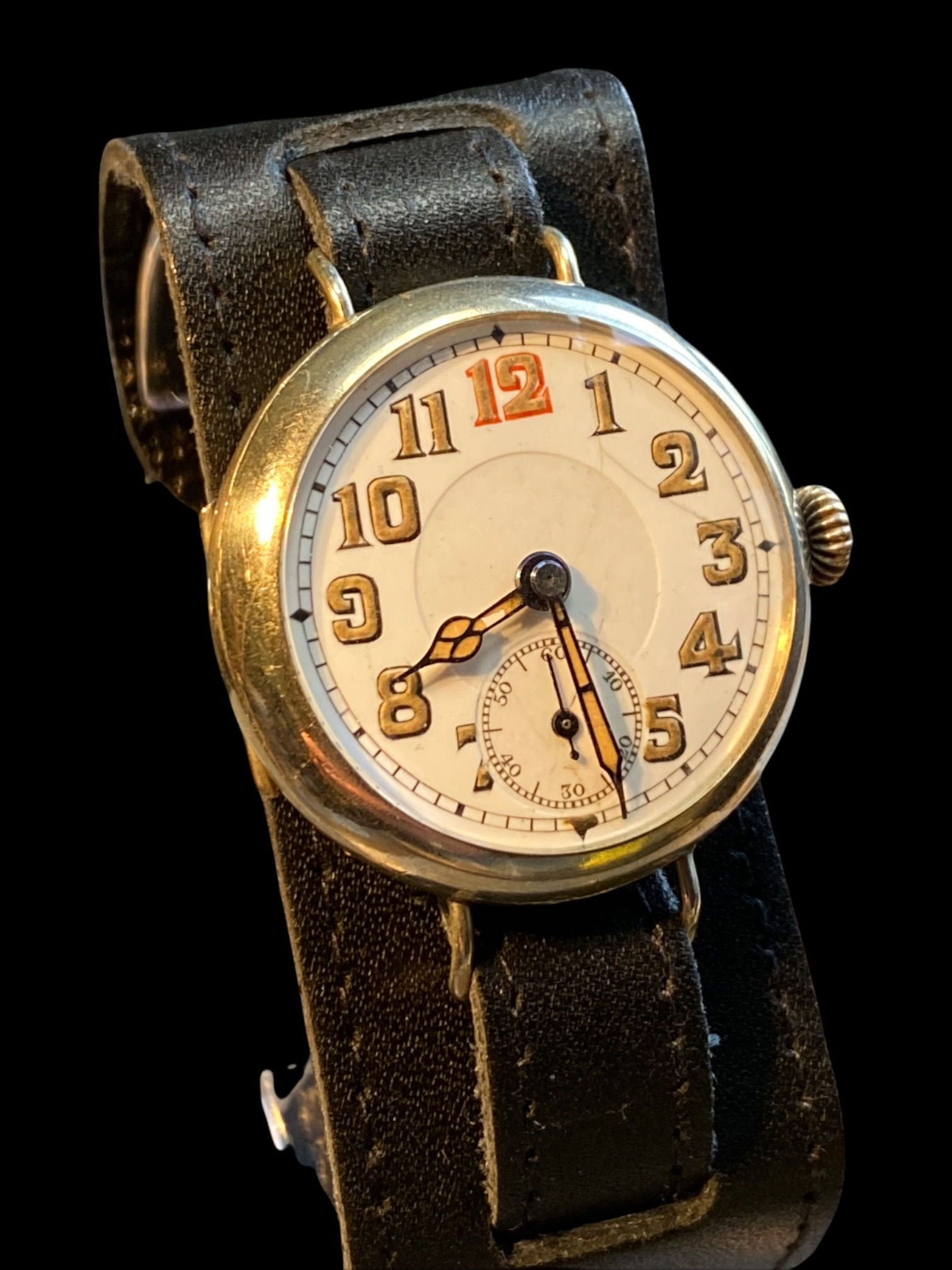 c.1918 Unbranded Military Style Gents Trench Watch
