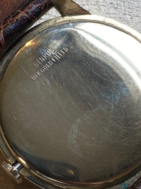 Thumbnail: 1950’s Benrus Gents Dress Watch