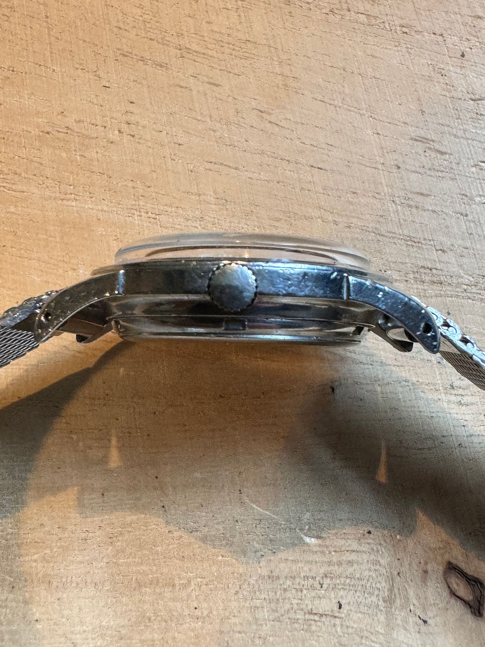 Thumbnail: 1950’s Croton Nivada Grenchen Aquamatic Gents Dress Watch