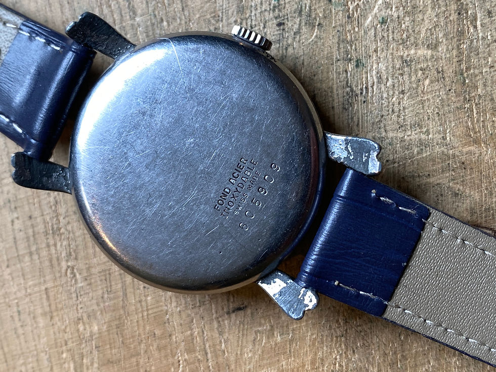 Thumbnail: 1950’s Dogma Jumbo Gents Dress Watch