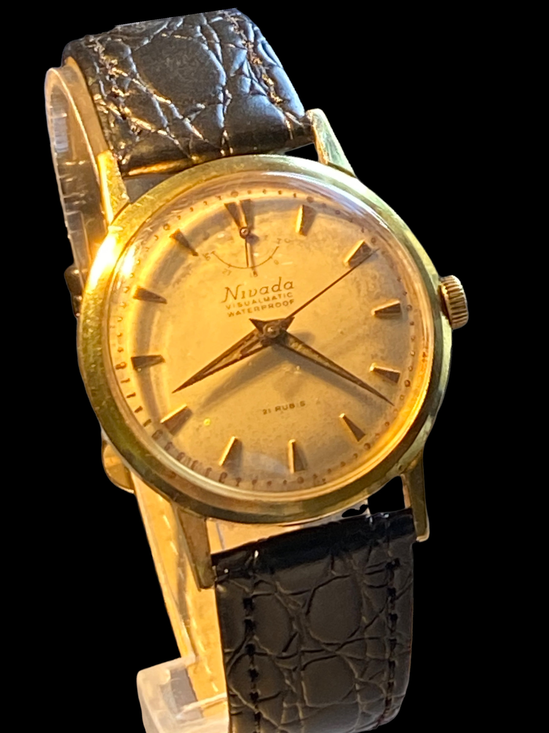 1960’s Nivada Visualmatic Gents Watch with Power Reserve