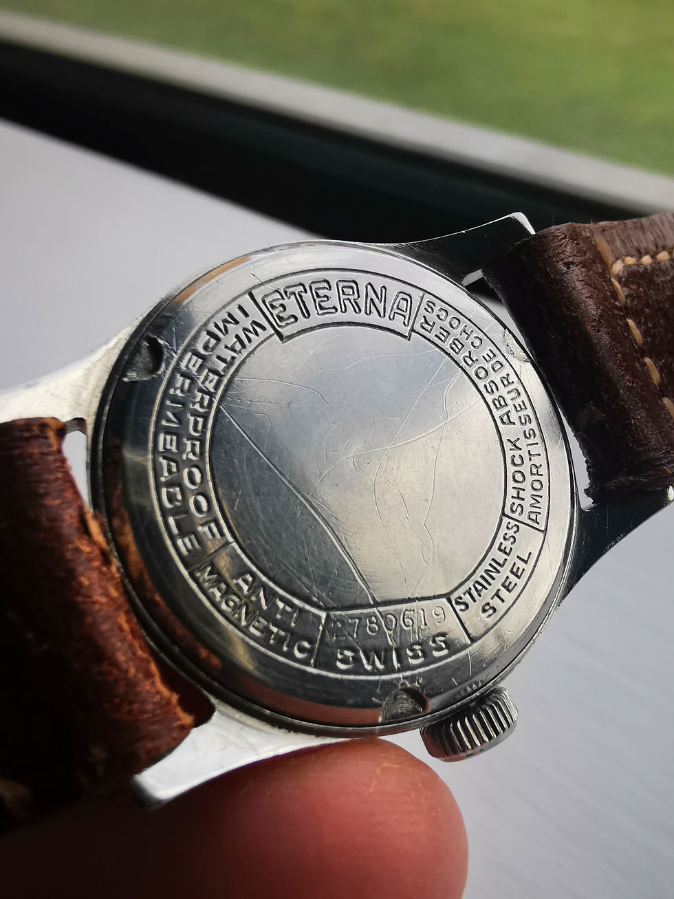 Thumbnail: c.1941 Eterna Gents WW2 Military Watch