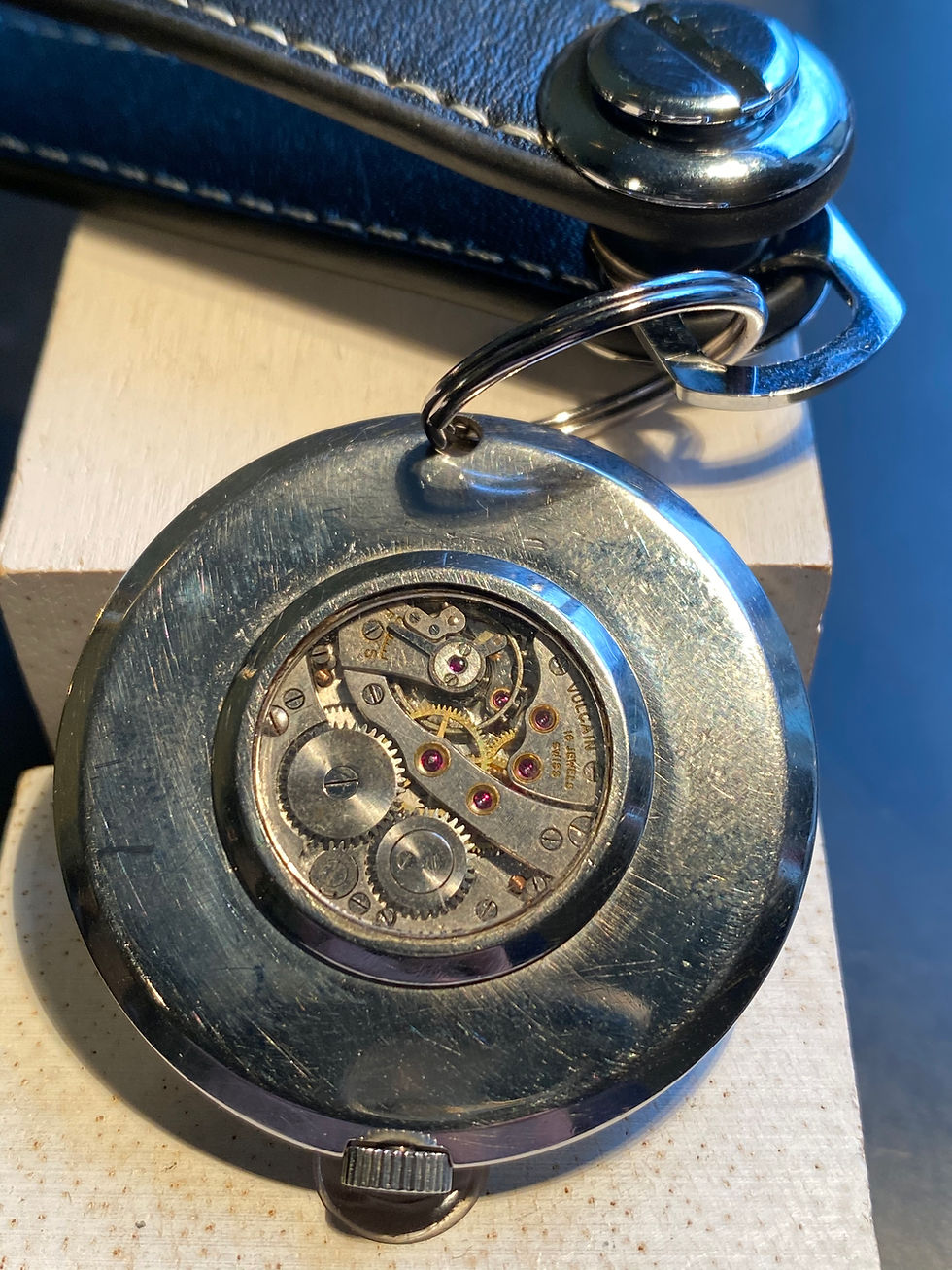 Thumbnail: 1950’s Vulcain Gents Key Fob Watch