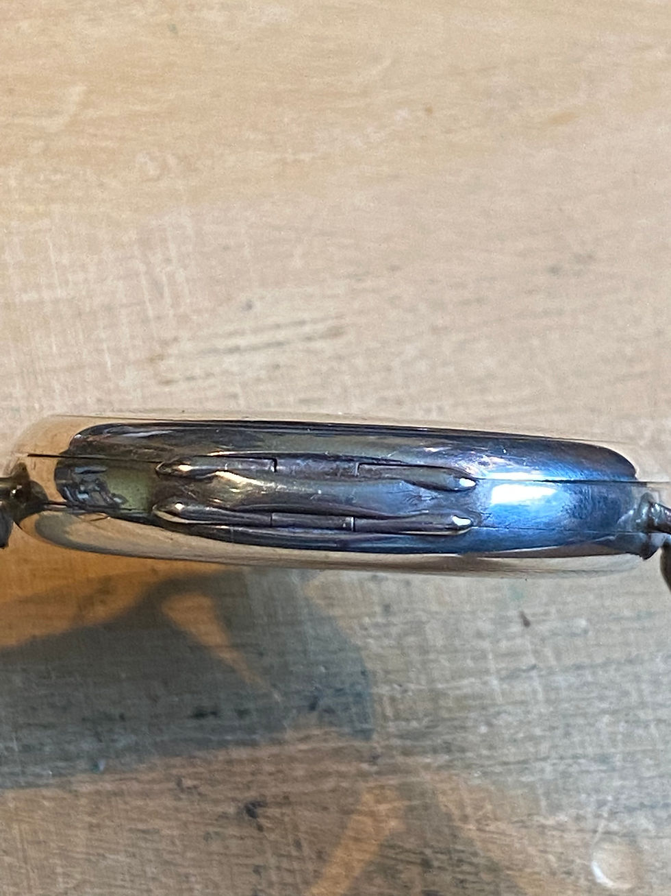 Thumbnail: 1910’s Vulcain Large Sterling Silver Trench Watch , Pocketwatch conversion