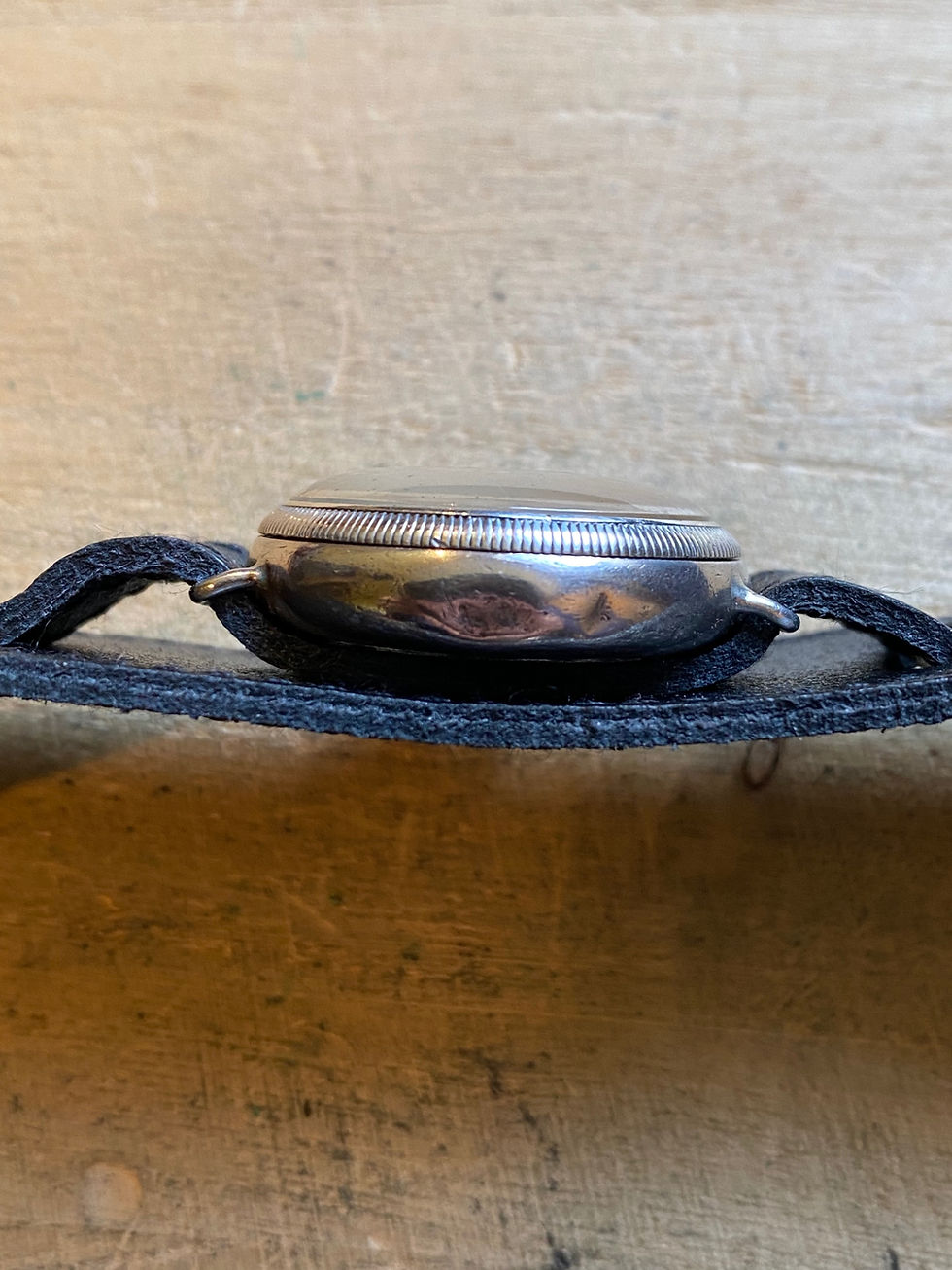 Thumbnail: WW1 1916 Sterling Silver Borgel Cased Officers Trench Watch