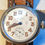 Thumbnail: 1916 Waltham Sterling Silver Large Trench Watch with 1916 Shrapnel Guard