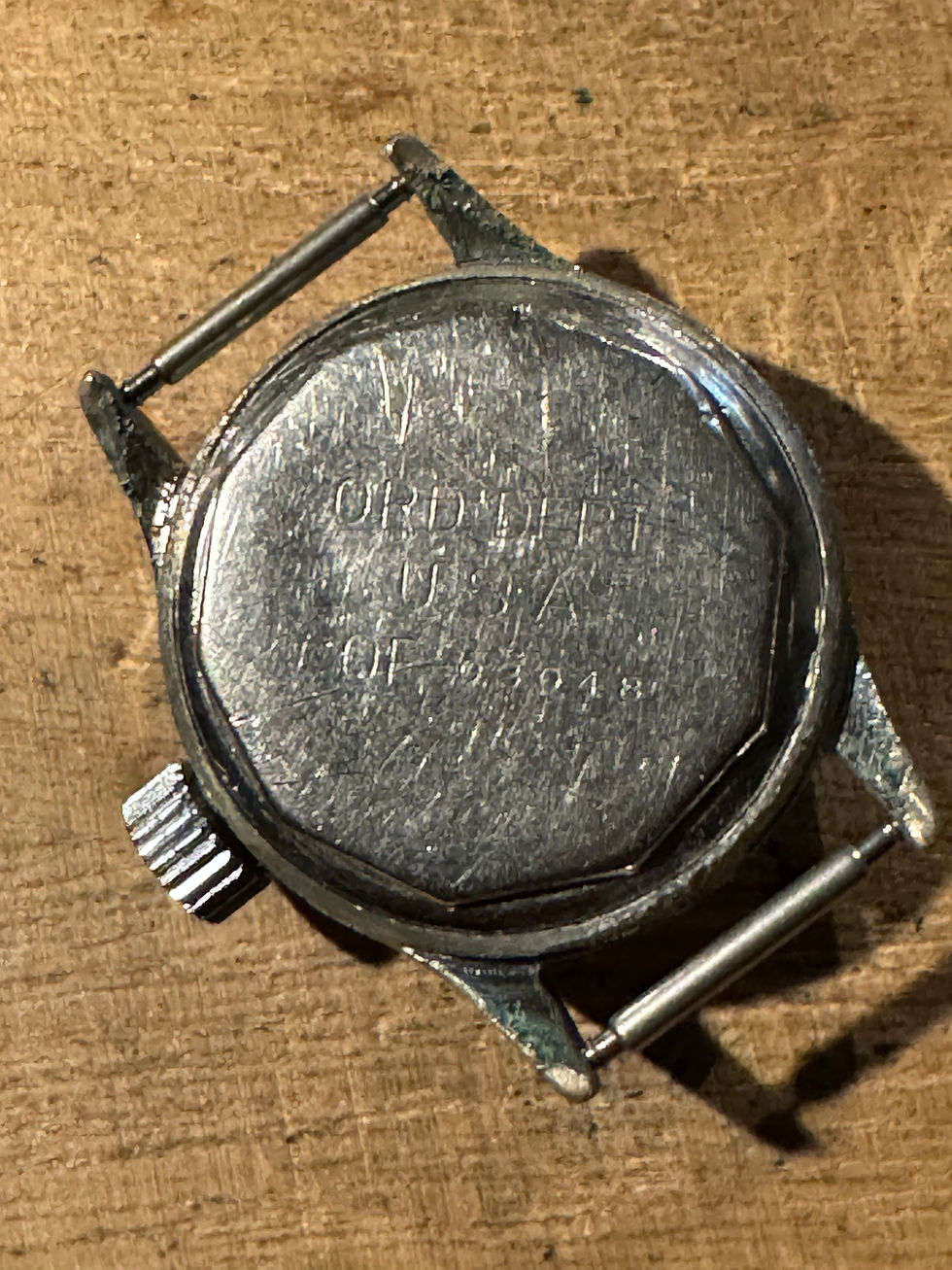 Thumbnail: WW2 Elgin Ord Dept USA Gents Military Issued Watch