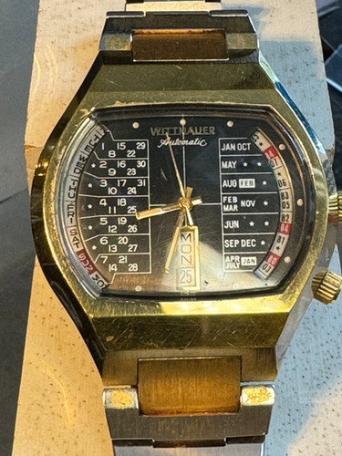 c.1976 Longines Wittnauer 'Time Machine' Perpetual Automatic