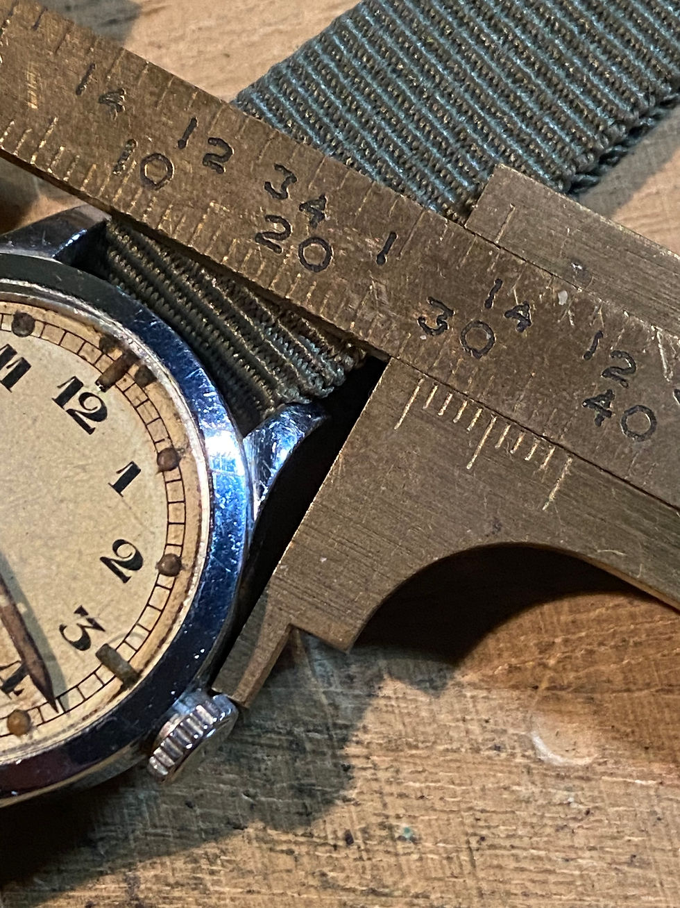 Thumbnail: c.1939 WW2 Revue Thommen (Vertex) ATP Official Ordnance Military Watch