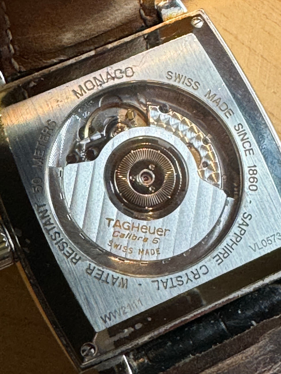 Thumbnail: Tag Heuer Monaco Automatic Cal.6 On Deployment Strap