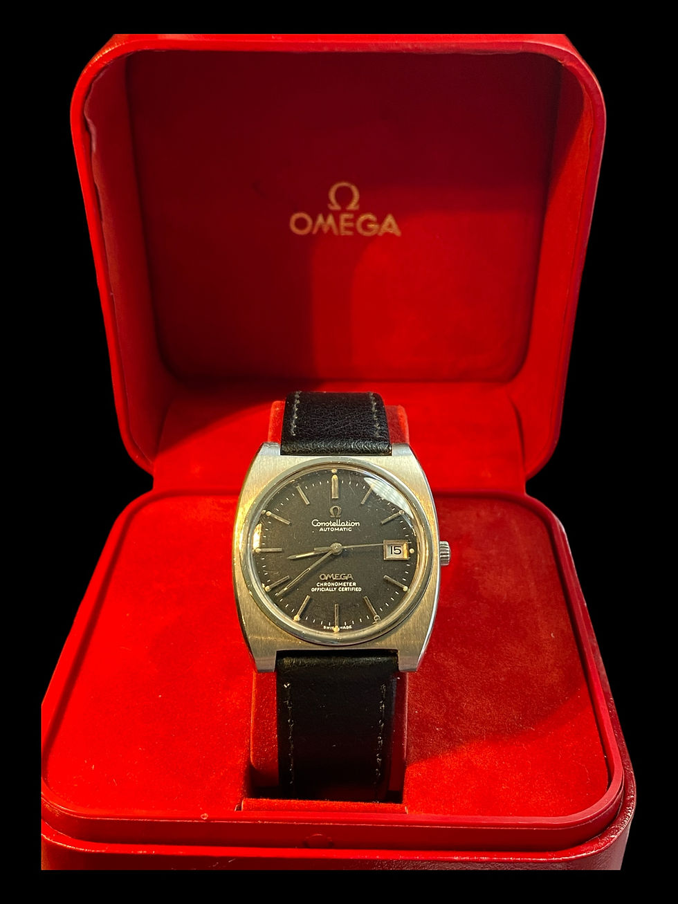 Thumbnail: 1970’s Omega Constellation Automatic Chronometer Gents Watch on Strap