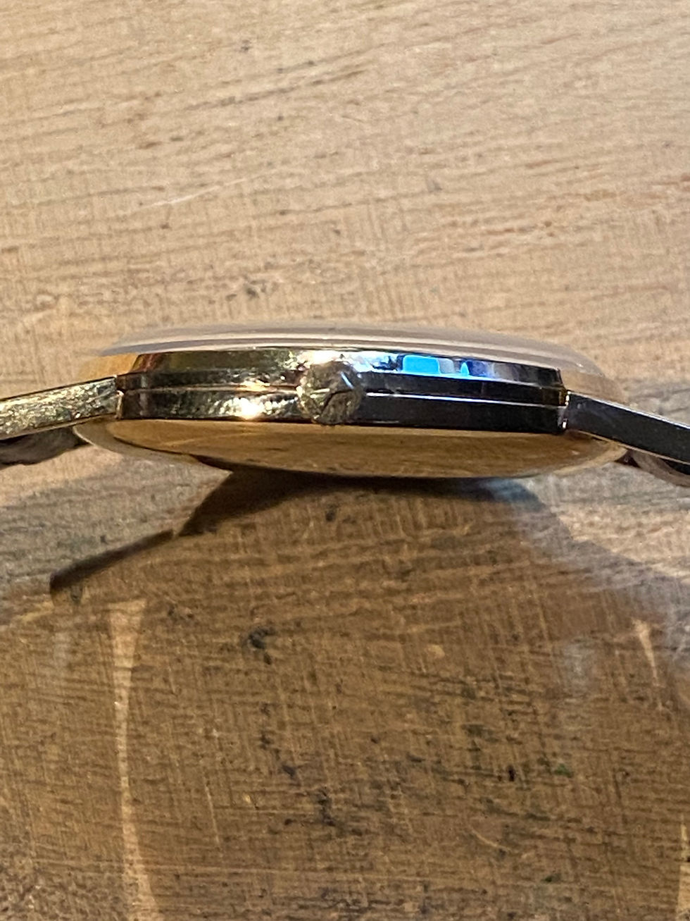 Thumbnail: 1970’s 9ct Gold Favre Leuba Gents Dress Watch