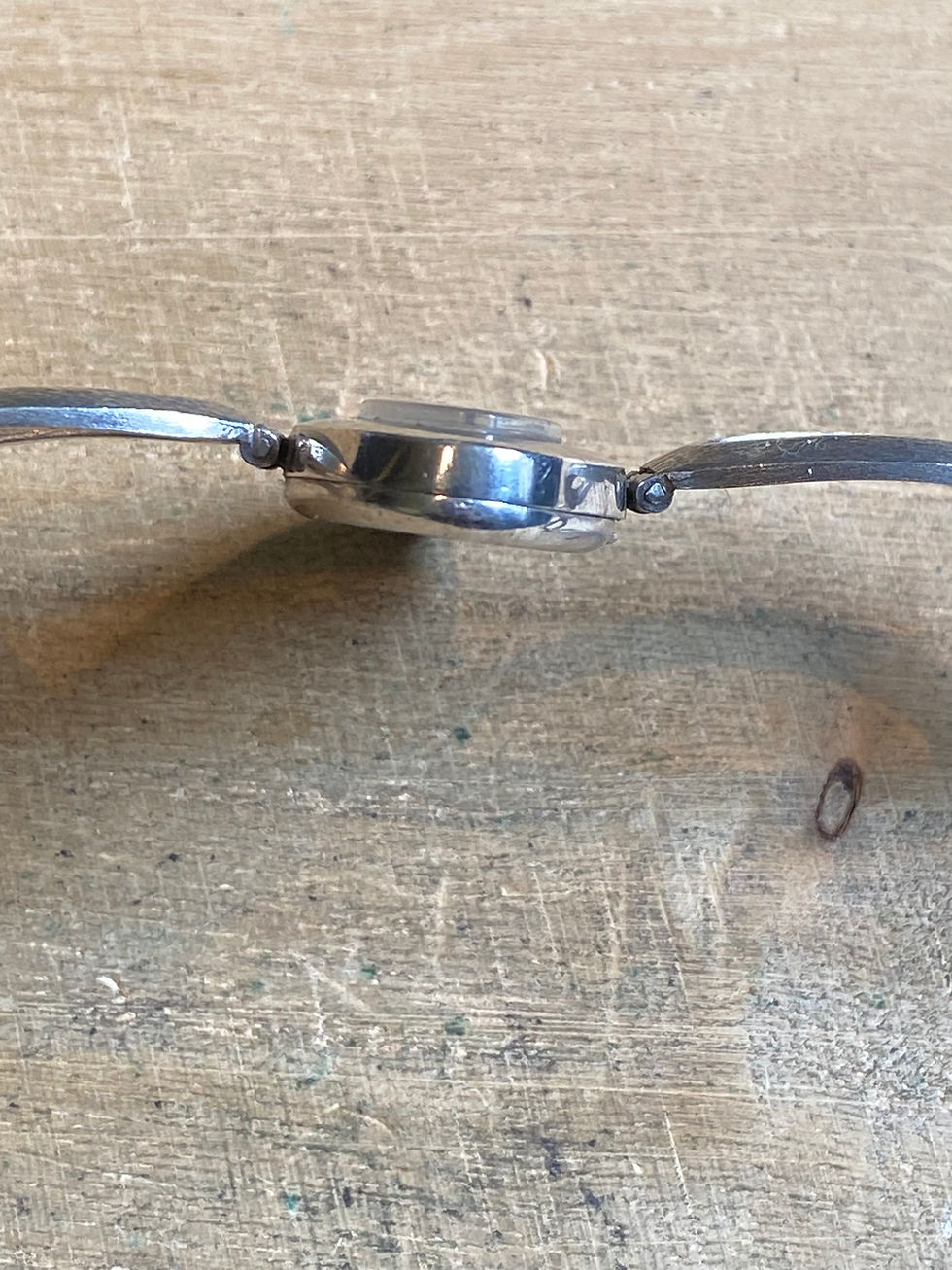 Thumbnail: 1970’s Sarcar Geneve Sterling Silver Ladies Bracelet Watch