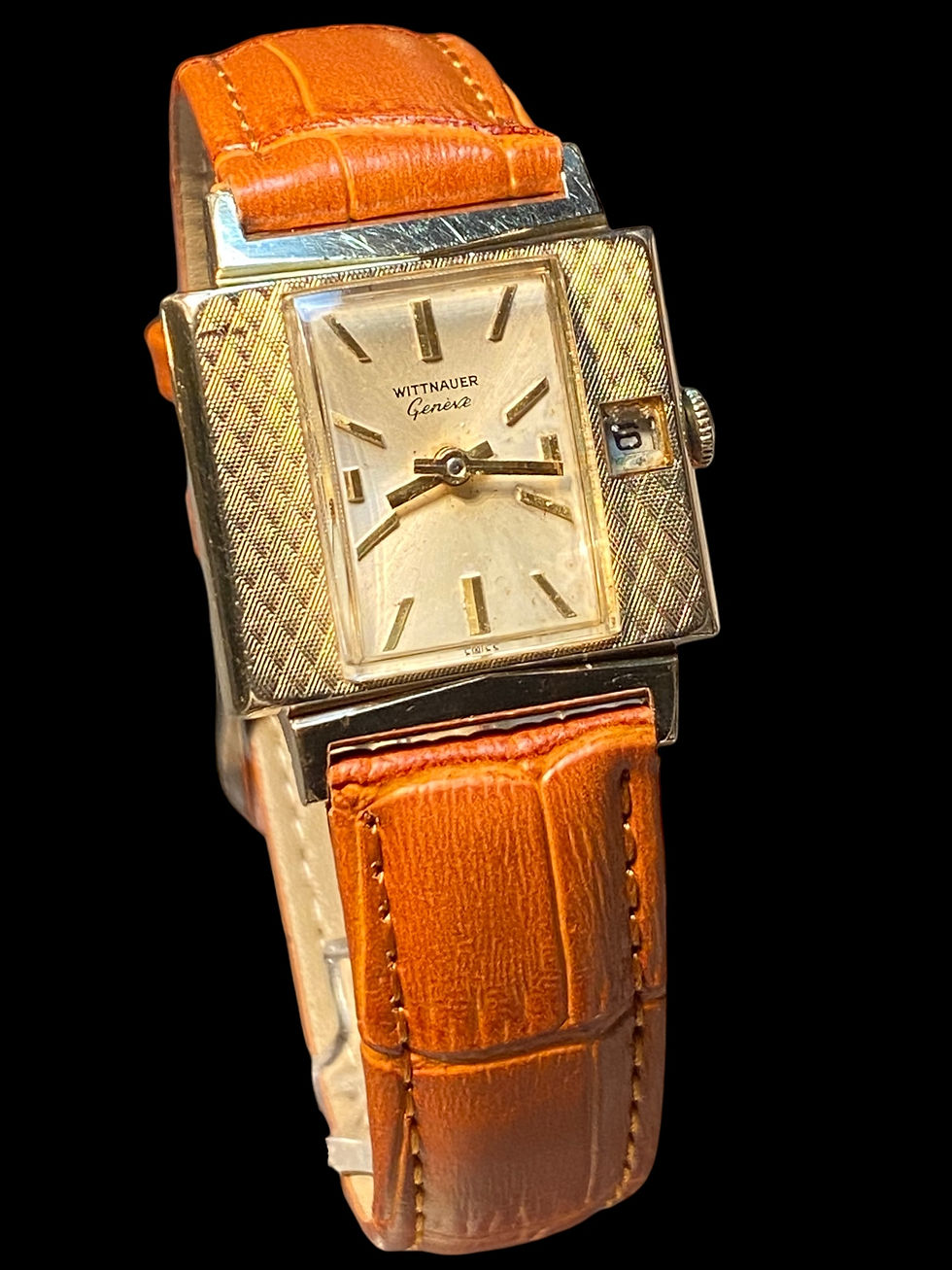1960’s Longines Wittnauer Gents Dress Watch with inset date function