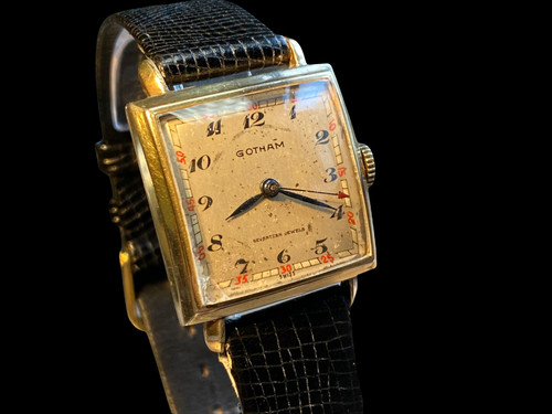 1950's Gotham Gents Dress Watch vintagewatchroom