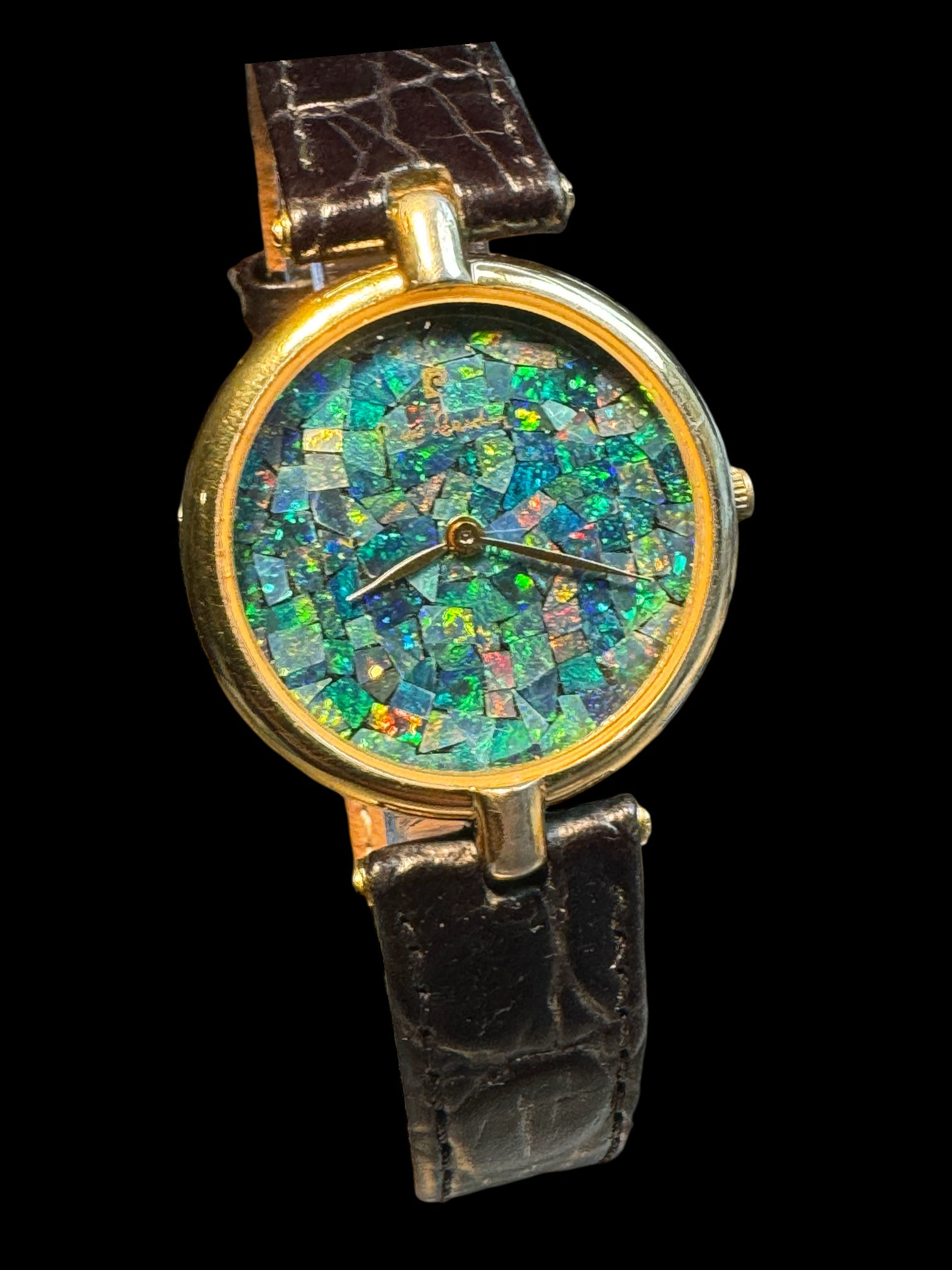 1980’s Pierre Cardin Ladies Dress Watch with Australian Opal Dial