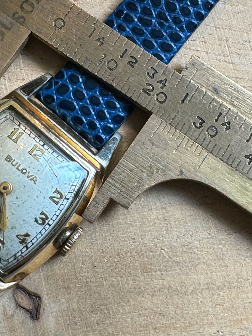 Thumbnail: 1940’s Bulova Bruce Gents Dress Watch